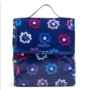 Vera Bradley Ellie Flowers Vinyl Lunch Bag